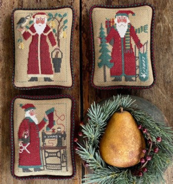 Prairie Schooler ~  Santas Revisited IX - 2001, 2006 &2008 (REPRINT)
