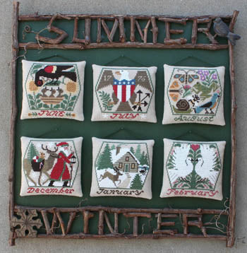 Prairie Schooler ~  Summer & Winter - REPRINT