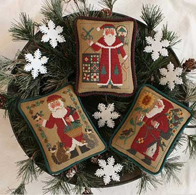 Prairie Schooler ~ Santa Revisited, the 1990, 1994 & 2005 Santas