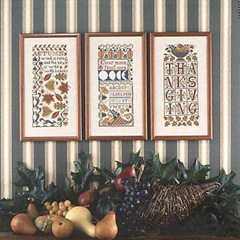 Prairie Schooler ~  Autumn Samplers ~ REPRINT