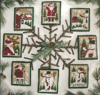 Prairie Schooler ~ Santas & Snowmen ~ REPRINT