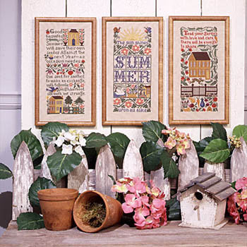 Prairie Schooler ~  Summer Samplers ~ REPRINT