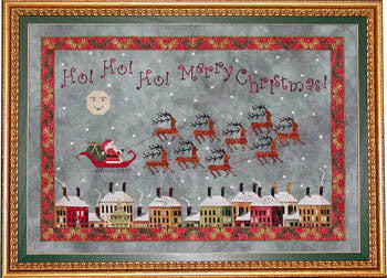 Praiseworthy Stitches ~ Santa's Midnight Flight