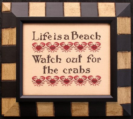 Queenstown Sampler Designs ~ Life Is A Beach