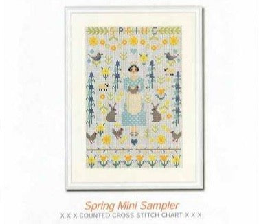 Riverdrift House Needlework ~ Spring Mini Sampler