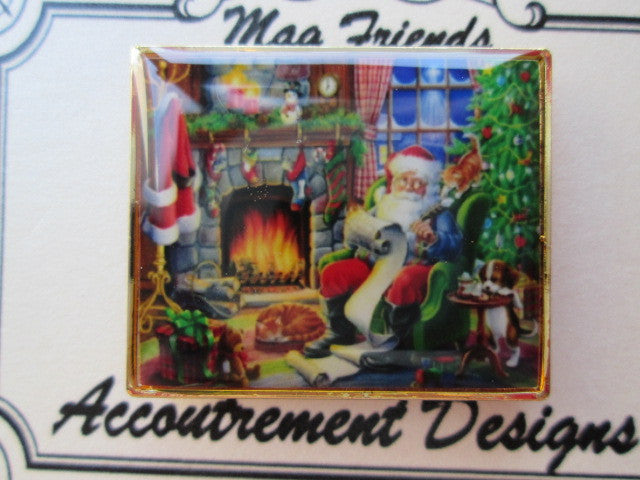 Needle Minder ~ Santa Scene