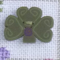 Shepherd's Bush ~ Shamrock Button