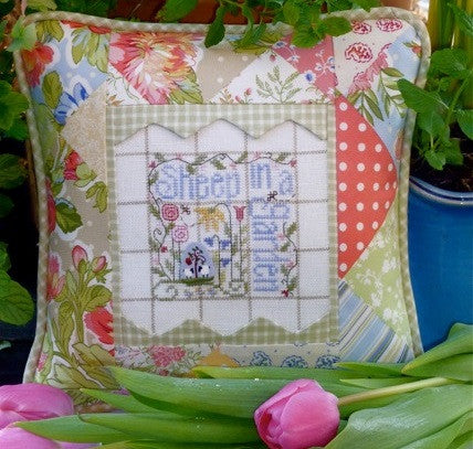 Shepherd's Bush ~ Sheep In A Garden w/button