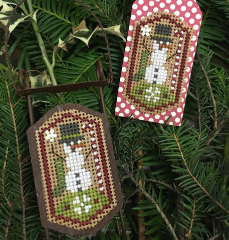 Shepherd's Bush Kits ~ Snowman Tag Kit