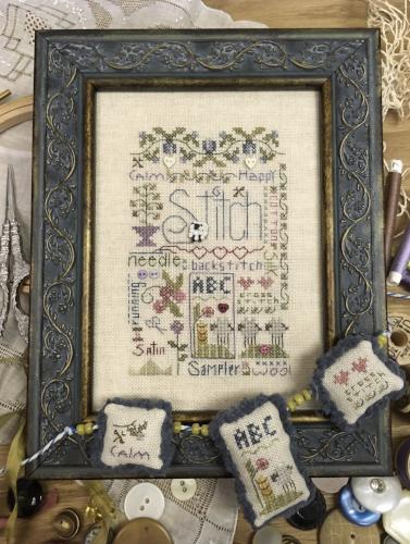 Shepherd's Bush ~ Stitching Notes w/JABC Buttons