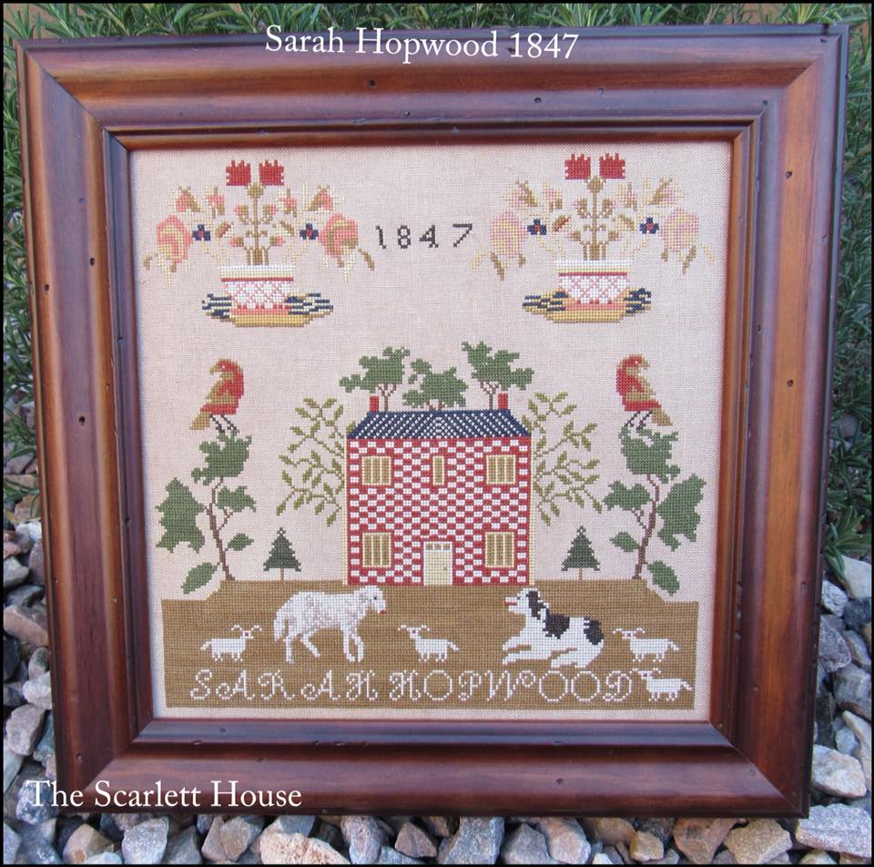 Scarlett House ~ Sarah Hopwood 1847