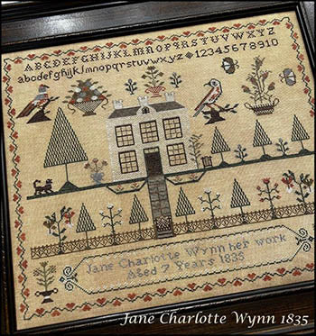 Scarlett House ~ Jane Charlotte Wynn 1835