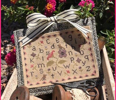 Scarlett House ~ Spring Fling Stitching Bag