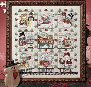 Stoney Creek ~ Frosty Friend Blocks