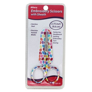 Embroidery Scissors 3.75" w/Sheath ~ Jelly Beans (SO CUTE!)
