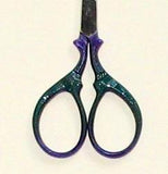 Purple & Green Patterned Scissors