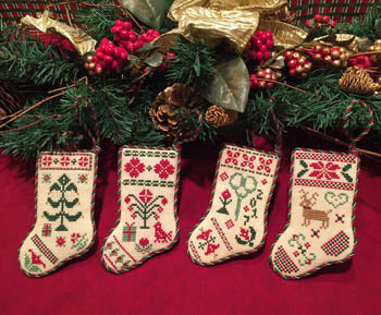 ScissorTail Designs ~ Christmas Stocking Ornaments