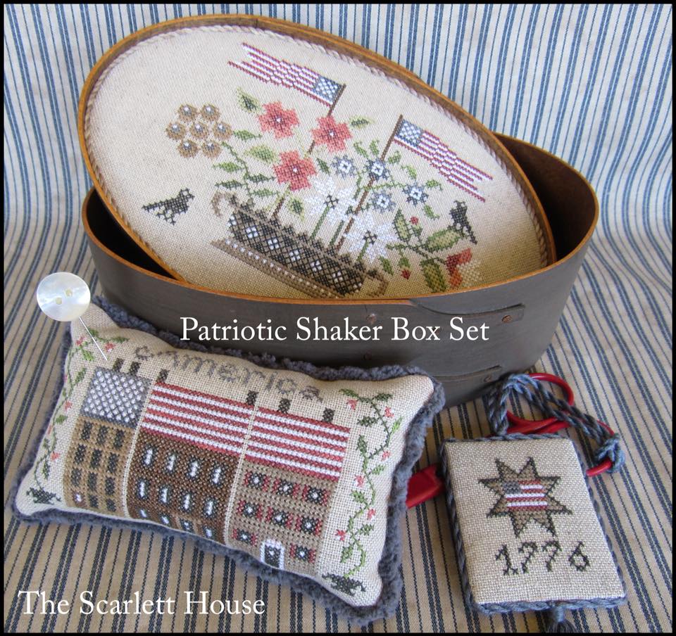 Scarlett House ~ Patriotic Shaker Box Set