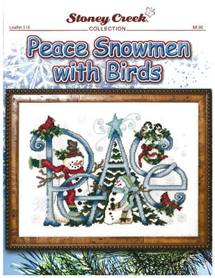 Stoney Creek ~ Peace Snowmen With Birds