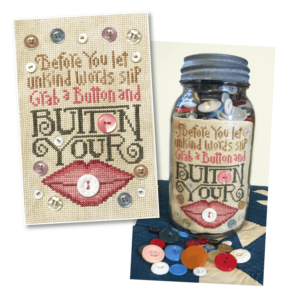 Silver Creek Samplers ~ Button Your Lip