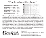 Silver Creek Samplers ~ Lord Is My Shepherd