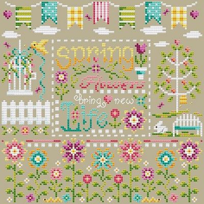 Shannon Christine Designs ~ New Life Sampler