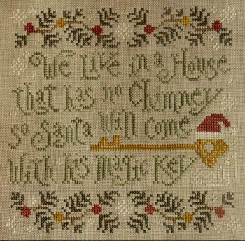 Silver Creek Samplers ~ Santa's Magic Key