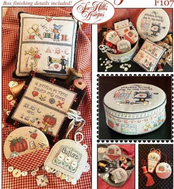 Sue Hillis Designs ~  Auntie's Sewing Box