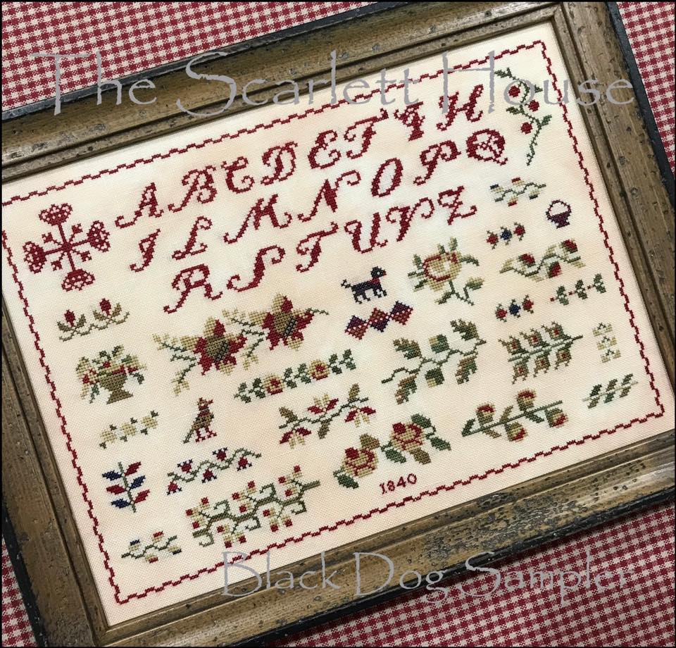 Scarlett House ~ Black Dog Sampler