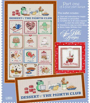 Sue Hillis Designs ~ Dessert of the Month #1