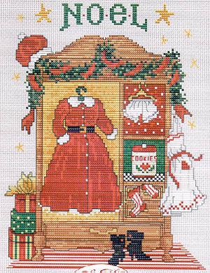 Sue Hillis Designs ~ Mrs. Claus' Wardrobe