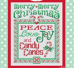 Sue Hillis Designs ~ Peace and Candy Canes