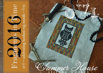 Summer House Stitche Workes ~ Fragments In Time Owl