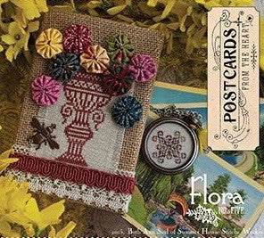 Summer House Stitche Workes ~ Postcards from the Heart Series ~ Flora