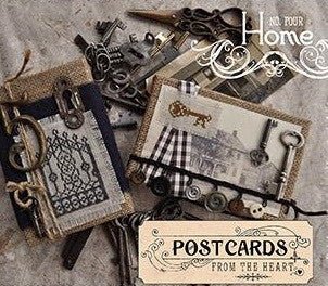 Summer House Stitche Workes ~ Postcards from the Heart Series ~ Home