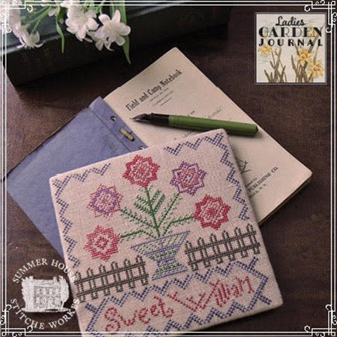 Summer House Stitche Workes ~ Ladies Garden Journal #1 - Sweet William
