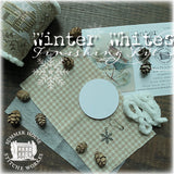 Summer House Stitche Workes ~ Winter Whites w/Drum Finishing Kit