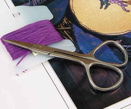 3 1/2" Diamond Ring Embroidery Scissors