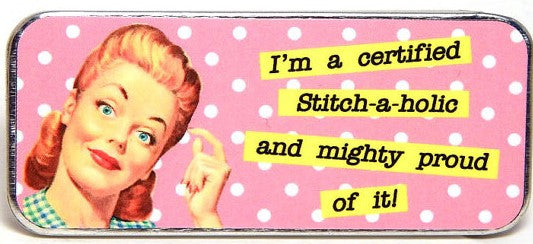 Needle Slide ~ Certified Stitch-a-holic