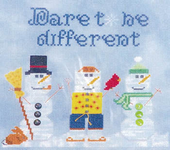 Sister Lou Stitches ~ Dare To Be Different