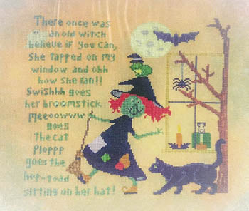Sister Lou Stitches ~ Run Witchy Run