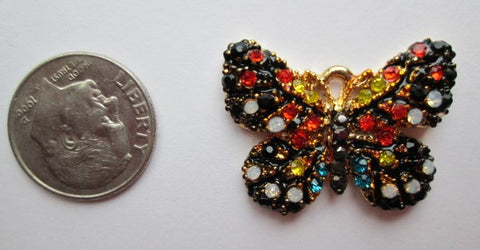 Needle Minder ~ Small Yellow/Orange Butterfly