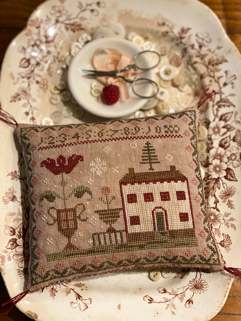Stacy Nash Primitives ~ First Snowfall Sampler Pinkeep
