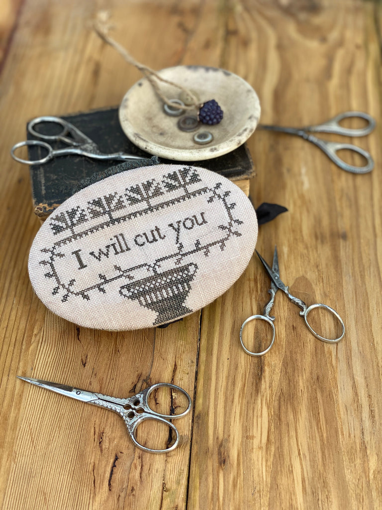 Stacy Nash Primitives ~  I Will Cut You Scissor Book