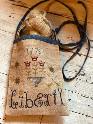 Stacy Nash Primitives ~ Liberty Sewing Pouch
