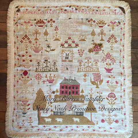 Stacy Nash Primitives ~ Mary Barres Sampler