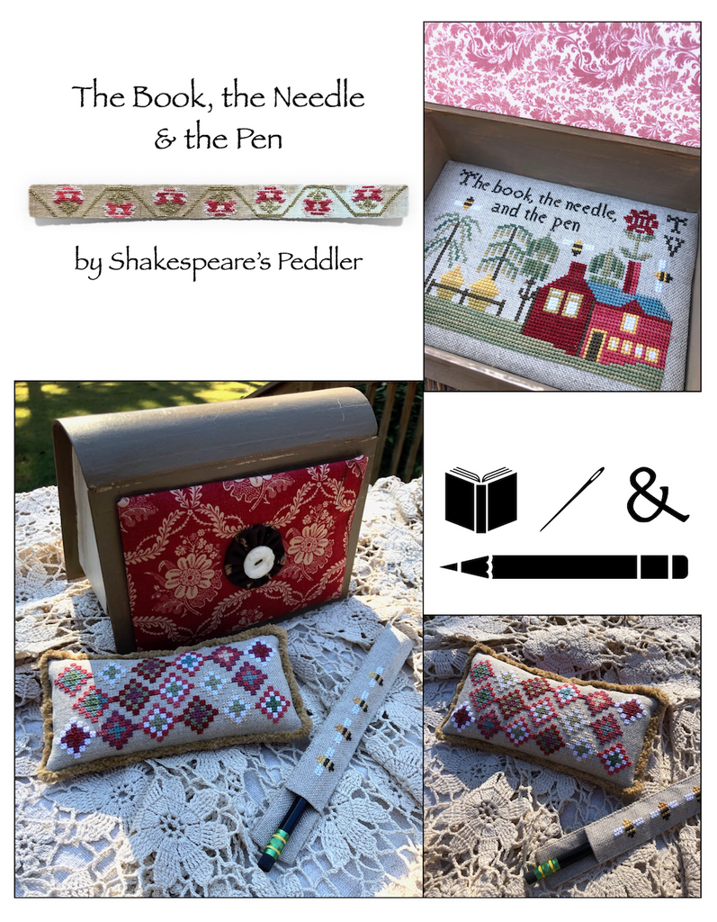 Shakespeare's Peddler ~ The Book, the Needle & the Pen