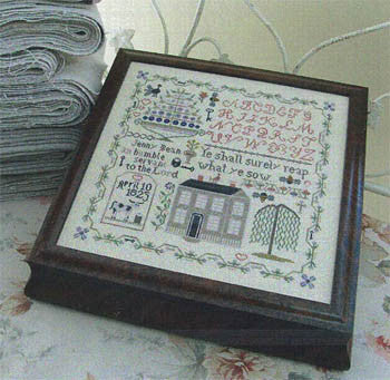 Shakespeare's Peddler ~ Jenny Bean's Humble Servant Sampler