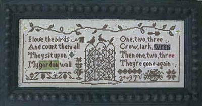 Shakespeare's Peddler ~ I Love The Birds