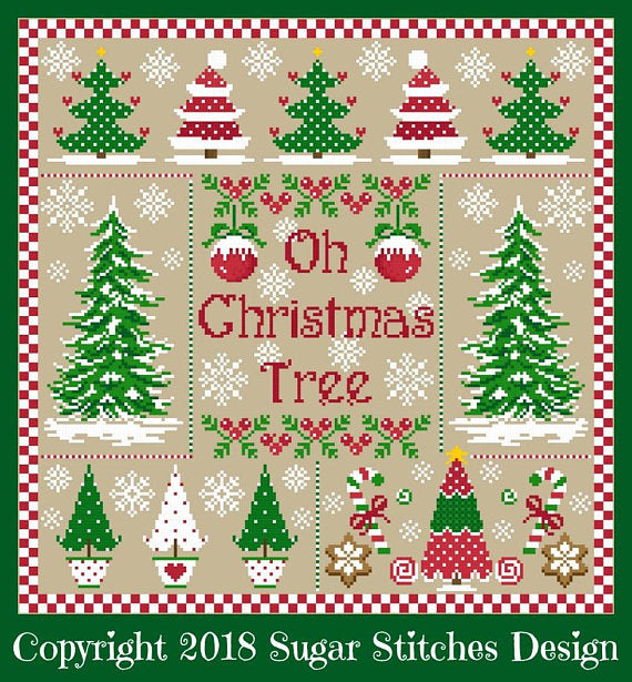 Sugar Stitches Designs ~ Oh Christmas Tree